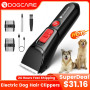 DOGCARE PC03 Dog Clippers Electric Pet Cat Dog Hair Cutter Trimmer Rechargeable Animals Hair Grooming Cutter Shaver Pet Clippers