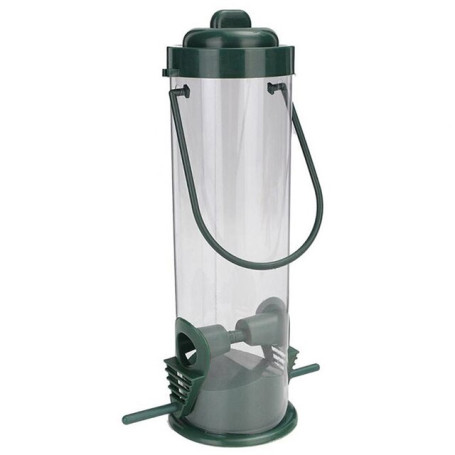 Plastic Wild Birds Food Feeder Dish Hanging Station Bucket for Garden MUMR999