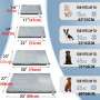 Dog Self Heating Bed Mat Cat Beds for Small Medium Large Dogs Removable for Cleaning Puppy Soft Claming Dog Beds Pet Bed