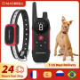 Electric Dog Training Collar Pet Remote Control Waterproof Rechargeable Vibration With LCD Display Suitable For All Dog Training