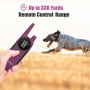 Electric Dog Training Collar Pet Remote Control Waterproof Rechargeable Vibration With LCD Display Suitable For All Dog Training