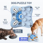 Dog Toys Slow Feeder Interactive Increase Puppy IQ Food Dispenser Slowly Eating NonSlip Bowl Pet Puzzle Cat Dogs Training Game