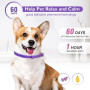 3PCS Pet Universal Calming Collar For Cats Dogs Adjustable Anxiety Pheromone Reducing Pet Collar Lasting Natural Calm Collars