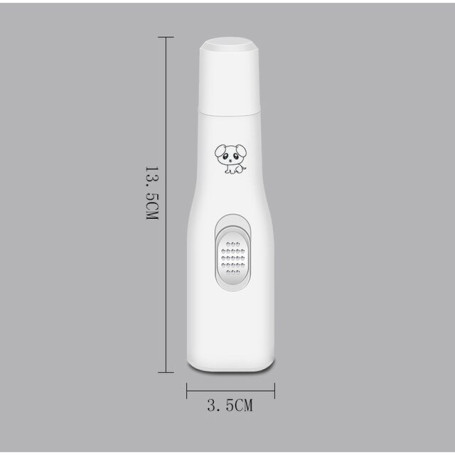 Painless Cat Dog Nail Clippers Paws Nail Cutter Electric Pet Nail Grinder Grooming Trimmer Accessories USB Rechargeable