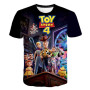 Summer Fashion Unisex Toy Story 4 T-shirt Children Boys Short Sleeves Tees Baby Kids Toy Story 4 Tops Girls Clothes 4-14Y