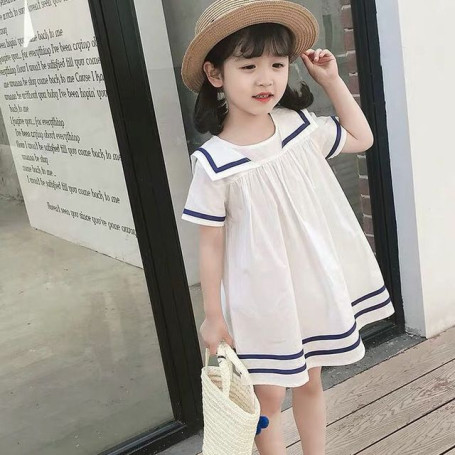 New Summer Cute Girls Princess Dress Kids Short Sleeve Dresses Children Birthday Party Vestido Kids Costume 4566
