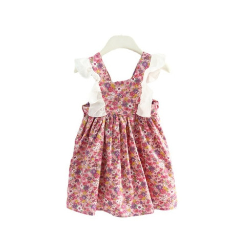 Princess Baby Girl Dress Summer Backless Kids Girls Birthday Dress for 1-7Y Baby Girl Tutu Dress Toddler Girl Clothes Vestido