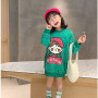Long Sleeve Sweater Dresses for Kids Hoodies for Kids Girl 2 3 5 6 7 Years
