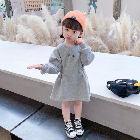 Long Sleeve Sweater Dresses for Kids Hoodies for Kids Girl 2 3 5 6 7 Years