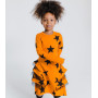 nununu autumn and winter children's print star swing skirt gauze skirt sweater dress