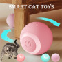 Smart Electric Cat Ball Toys Auto Rolling Ball ElectricDog Toy Interactive Training Self-Moving Kitten Toy Pet Accessories