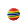Colorful Cat Toy Ball Interactive Cat Toys Play Chewing Rattle Scratch Natural Foam Ball Training Pet Supplies