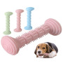 Pet Dog Chewing Toys Soft Rubber Molar Interactive Puppy Toy Bite Resistant Molar Tooth Cleaning Stick Dog Toys Accessories