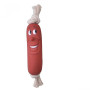 Dog Toys Funny Sausage Shape For Puppy Dog Chew Toys Interactive Training Bite-resistant Grinding Teeth Dogs Pet Supplies 1/3pcs