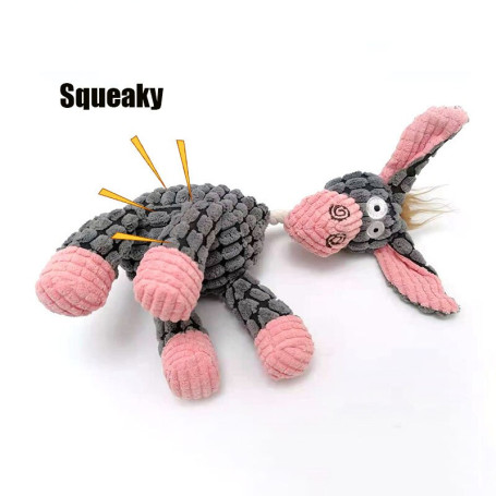 Pet Toy Donkey Shape