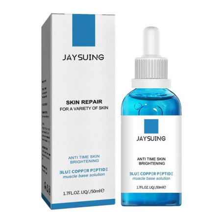 50ml Anti-Aging Face Serum Blue Copper Serum Blue Copper Peptides Facial Essence Repair Peptide Tighten Moisturize Face Essence