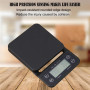 Precision Drip Coffee Scale Coffee Weighing 0.1g Drip Coffee Scale with Timer Digital Kitchen Scale High Precision LCD Scales