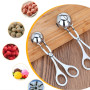 Stainless Steel Meatball Maker Clip Fish Ball Rice Ball Making Mold Form Tool Kitchen Accessories Gadgets Cuisine