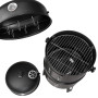 3in1 BBQ Charcoal Grill Barbecue Smoker Smoker Barrel Smoker Grill with Thermometer - 3 in 1 Smoker Barrel