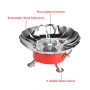 Portable Windproof Camping Stove Gas Stainless Steel Outdoor for BBQ/Fishing,  Accessories   Cooking