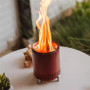 1 PC Tabletop Fire Pit Mini Portable Gases Heater Stoves With Stand Stainless Steel Outdoor Camping Stove BBQ Equipments