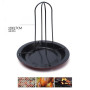 1Set Barbecue Grilling Baking Cooking Pans Non-Stick Chicken Roaster Rack With Bowl BBQ Accessories Tools