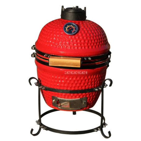 13inch Cermic BBQ Grill Pizza Oven Charcoal Wood-Burning Stove Cermic Pizza Oven Barbecue Grill Accessories For ourdoor Home