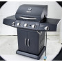 Natural gas stainless steel barbecue stove household commercial smokeless barbecue stove mobile convenient barbecue stove