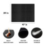 Barbecue Flame Retardant Protective Mat Outdoor Camping Cloth Lawn Floor Protection Mat Insulation Cushion Fireproof Cloth