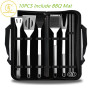 BBQ Tools Set Barbecue Utensil AccessoriesThermometer Barbeque Grilling  Accessories  Outdoor Gril Tools Set Bbq Utensil Set