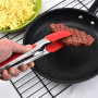 Non-Slip Food Grade Silicone Food Tong 9INCH Bread Serving Tong Kitchen Tools BBQ Tools Accessories