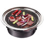 Korean Charcoal Barbecue Grill Non-stick for Home Kitchen Outdoor Garden Barbecue Stove