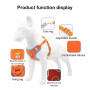 New Pet Dog Harness Leash Set Reflective Adjustable Puppy harness Outdoors Walking Running Vest Harness For Small Meduim Dogs