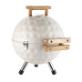 0175 Outdoor BBQ Grill Portable 18-Inch Barbecue Grill Charcoal Firewood Bowling ball Barbecue Grill