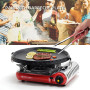 New Portable Butane Stove Camping Cassette Stove Burner Camp Stoves for Outdoor Camping Backpacking Picnic Fishing Travel