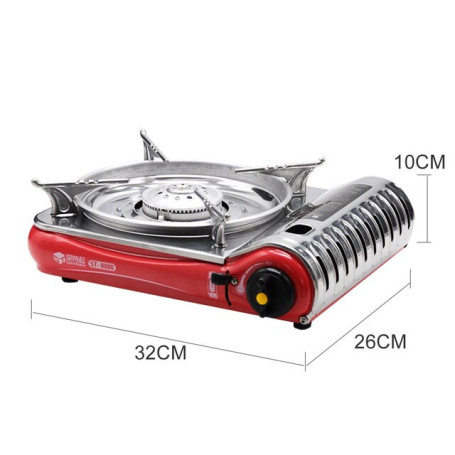 New Portable Butane Stove Camping Cassette Stove Burner Camp Stoves for Outdoor Camping Backpacking Picnic Fishing Travel