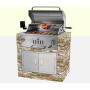 S.Steel charcoal BBQ grill Stainless steel built-in grill, courtyard grill, charcoal grill，outdoor BBQ stove