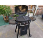 BBQ grill, gas stove,gas oven,outdoor BBQ grill with motor,two burners BBQ grill with cover