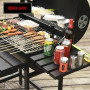 Household Charcoal Grill courtyard barbecue rack outdoor barbecue oven 5 Smoked American BBQ