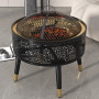 Fire Pits Winter Heating Indoor Charcoal Brazier Home Carbon Stove Grill Stand Smokeless Stove Stainless Steel Brazier Tables