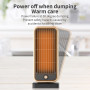 500W Electric Heater For Room Heating Warmer Overheat Protection Ceramic Heater 220V Low Noise for Bedroom Household Appliances