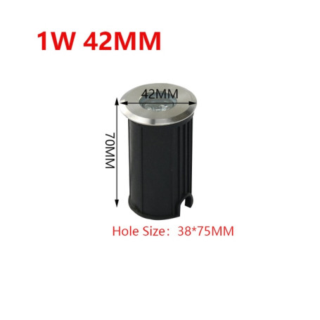 LED Garden Light Underground 3W 5W 7W 10W Waterproof IP67 Outdoor Floor Recessed Spotlight Outside Deck Lighting 220V DC12V24V