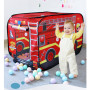 Children's Popup Play Tent Toy Outdoor Foldable Playhouse Fire Truck Police Icecream Car Kid Game House Bus Indoor Garden Gift