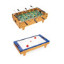 81x42.5x31.5cm 4 In 1 Multiplayer Game Table Football Table Tennis Hockey And Billiards Mini Ball Kids Adult Indoor Games HWC