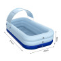 210CM /380CM Large Removable Pools 3 Layer Automatic Inflatable Swimming Pool for family Children Pool Ocean Ball PVC Thick Bath