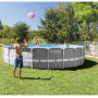 INTEX 549*122 cm Piscina Round metal Frame Swimming Pool Set Pipe Rack Pond Large AGP above ground Filter Pump