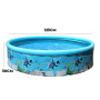 MAX 186x40cm Children Inflatable Pool Bathing Tub Baby Kid Home Outdoor Large Swimming Pool