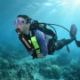 Scuba Portable Diving Cylinder Kit Equipment 1L Tank Oxygen Underwater Breathing