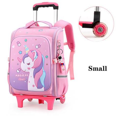 School Bags For Boys Girls Rolling Backpack Bags Girls School Trolley Bag Wheeled Backpacks Children School Backpack With Wheels