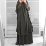 9-Colors Hooded Muslim Women Hijab Dress Prayer Islamic Jilbab Abaya Long Dress Ramadan Gown Abayas Skirt Sets Garment Clothes